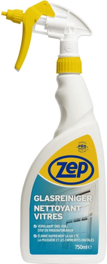 Zep - Glasreiniger - 6 x 750 ml - Voordeelverpakking