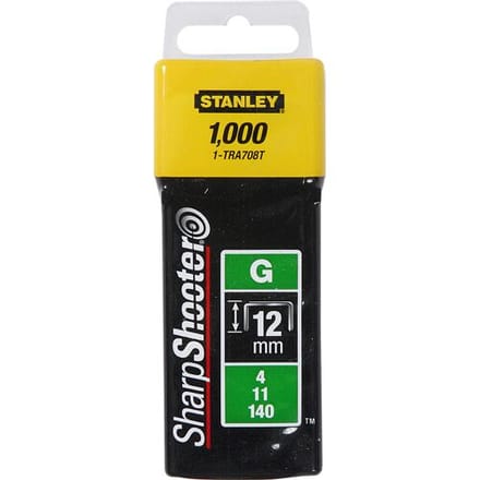 Stanley Heavy Duty Nieten Gegalvaniseerd 10,6x12mm - Type G - 1000 Stuks