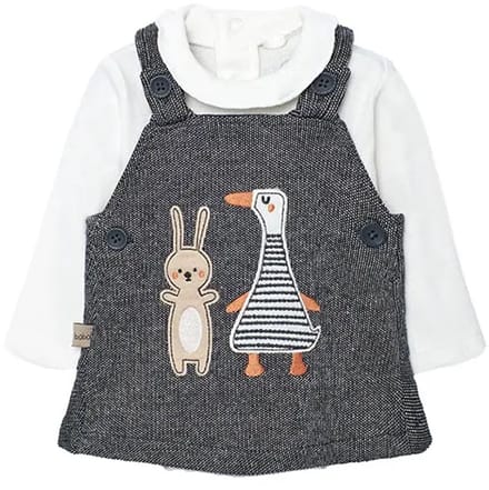 Boboli Knit Set Grijs 3 Months Kinderen