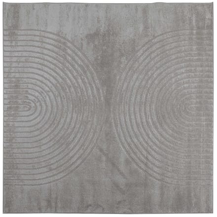 vidaXL - Binnen - kleed - GALATI - Grijs - 200 - x - 200 - cm - Polyester