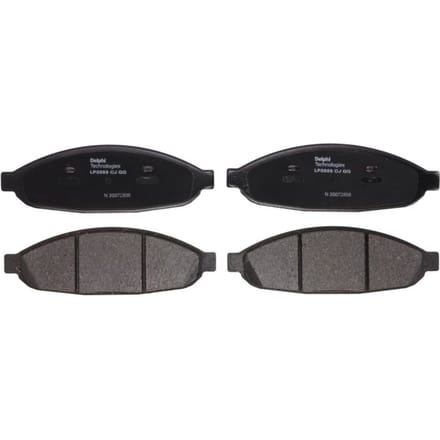 Remblokset DELPHI LP3555, voor