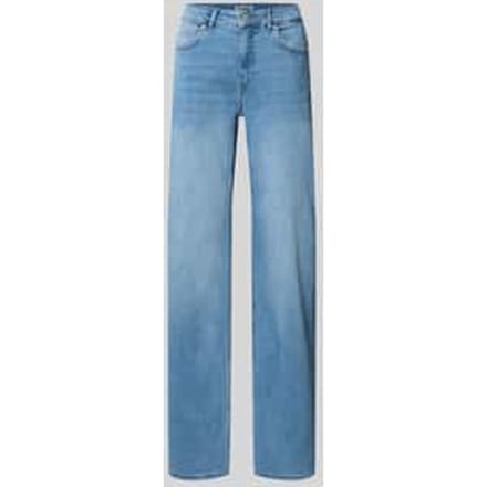 straight jeans met middelhoge band