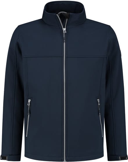 Kjelvik Softshell jas Odense Blauw
