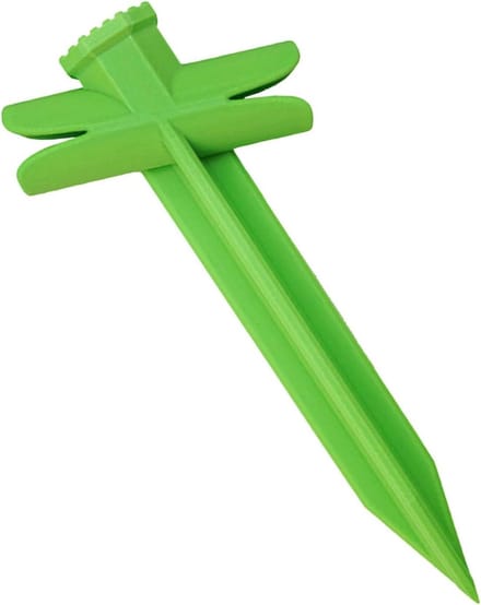 Tientaringen - Grondpennen - Buiten Bevestigen - Stevige ABS Constructie - 20.7 cm - Niet gespecificeerd