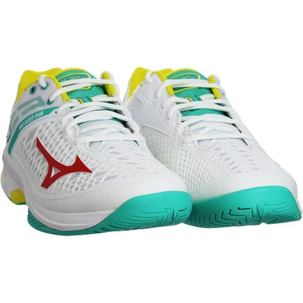 Mizuno Wave Exceed Tour 4 AC Heren Wit Tennisschoenen