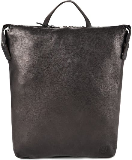 Harold's CHAZA Dagrugzak Leer 35.5 cm - schwarz