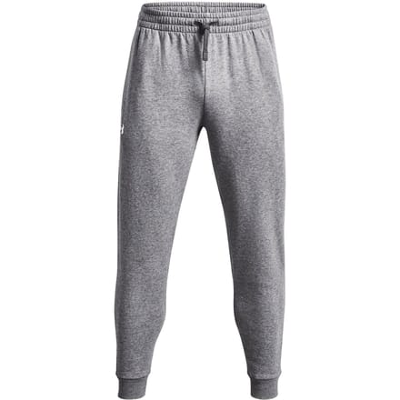 Under Armour UA Rival Fleece Joggers-GRY Heren Sportbroek - Castlerock Light Heather - Wit