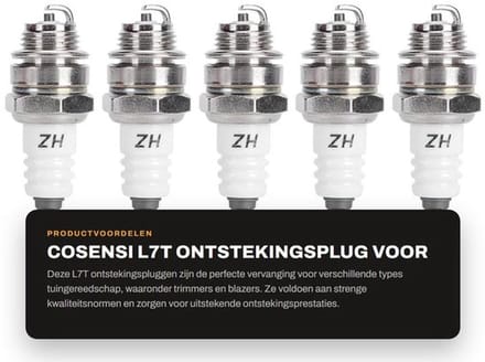 L7T Ontstekingsplug voor Tuingereedschap (5 stuks)