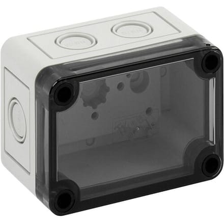 Spelsberg TK PS 97-6-tm Installatiebehuizing 94 x 65 x 57 x 57 Polycarbonaat, Polystereen (EPS) Grijs-wit (RAL 7035) 1 stuk(s) Piece