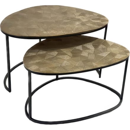Starfurn - Salontafel Lou - Brons - 65x90x50 cm