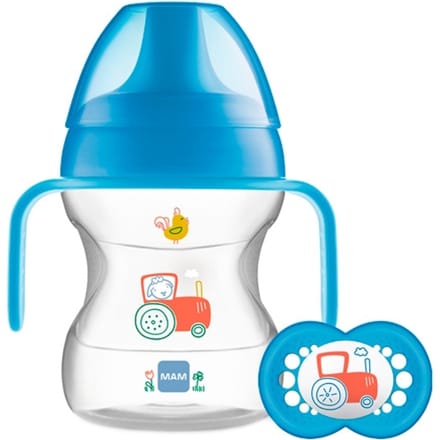 MAM Leren Drinken Drinkbeker & Fopspeen - 190ml
