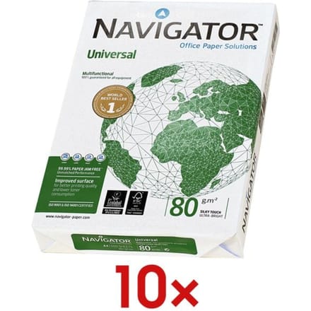 Navigator Universal Printpapier A4 80 grams 1 pak (500 vel)