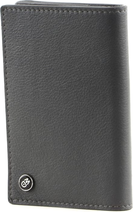 MANDARINA DUCK Leren Kaarthouder Downtown Wallet Iron Gate Donkergrijs