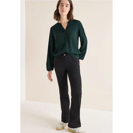 Gedessineerde blouse
