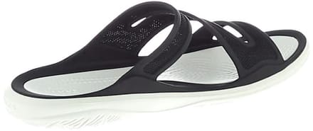 Crocs Swiftwater Telluride Sandalen Zwart/Wit Maat 34/35 US 5