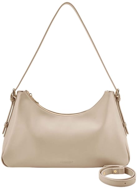 SEIDENFELT MANUFAKTUR schoudertas Nelma Shoulderbag Warm Beige