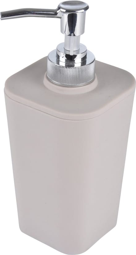 Zeepdispenser kunststof taupe