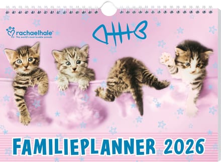 Rachael Hale Katten familieplanner - 2026