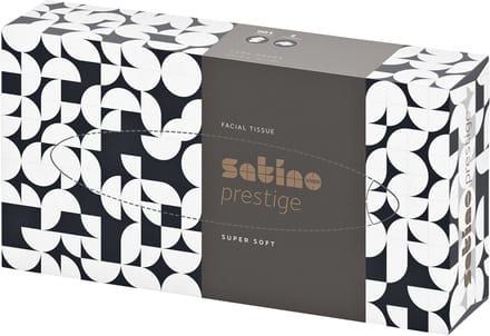 Tissues satino facial 2-laags 40x100 stuks