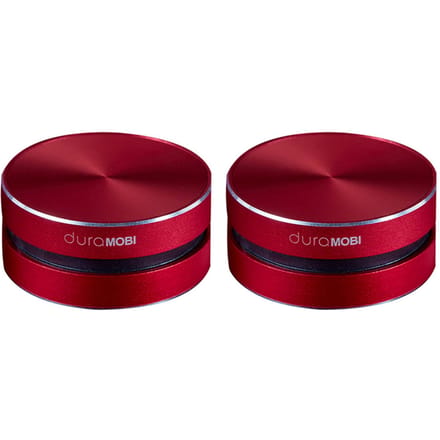 Haut-parleur BT sans fil à Conduction osseuse, Mini son stéréo Portable fort, micro intégré 2 pack rouge