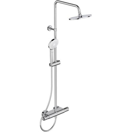 Ideal Standard CeraTherm - T50 Doucheset met thermostaat, 20 cm, 3-jets, chroom A7230AA