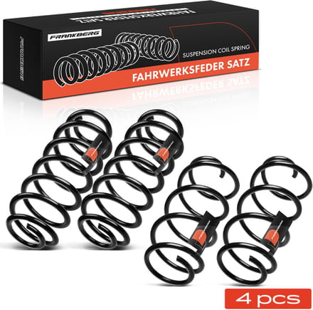 Frankberg 4x Veer Vooras Achteras voor VW Golf VI Variant AJ5