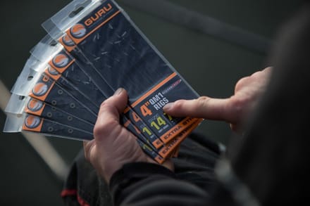 Guru QM1 Bait Bands 4’’ (8 pcs) - Maat : Haak 16 - 0.17mm