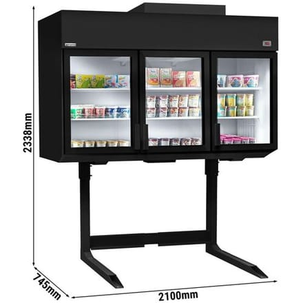 GGM Gastro Wandkühl-/tiefkühlregal - 2100mm