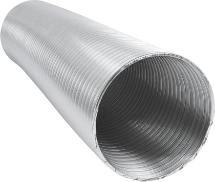 Flexibele aluminium buis 200 mm - Uittrekbaar tot 3 m, Temperatuurbestendig en Hoge Flexibiliteit