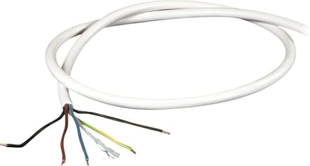 Scanpart perilex kabel 1.5 meter - Aansluitkabel geschikt voor oven fornuis en kookplaat - 5 aderig - Wit