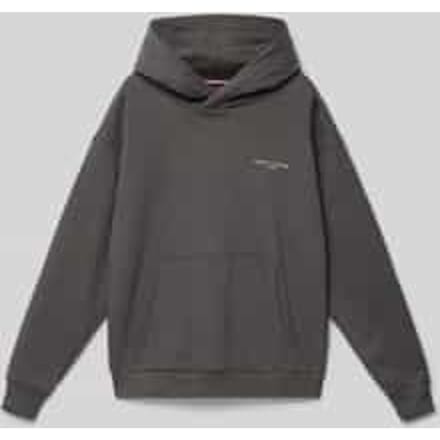 Regular fit hoodie van katoenmix