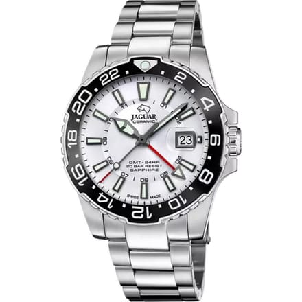 Jaguar - J1011/1 - Polshorloge - Heren - Kwarts - Ceramic GMT