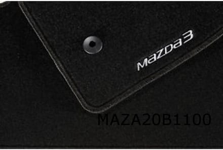 Mazda 3 (10/13-3/19) Mattenset 'standaard' (4x) Origineel! BHR1V0320