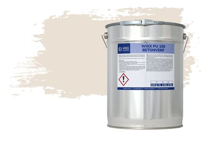 Wixx PU 150 Betonverf - 20L - RAL 9001 | Crèmewit