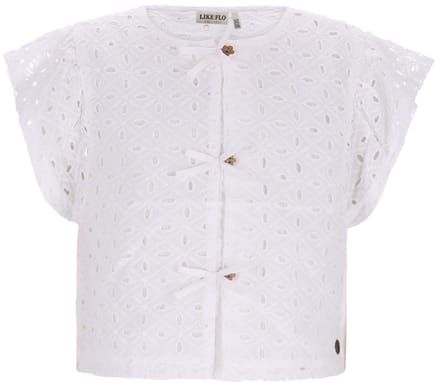 Like Flo F602-5109 Meisjes Blouse - Maat 122/128