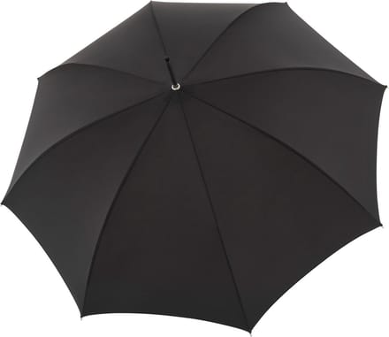 doppler Manufaktur Paraplu Diplomat Oxford Black Zwart