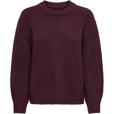 ONLY - ONLMILOUZ LS RIB PULLOVER KNT NOOS - Dames - Gebreide truien