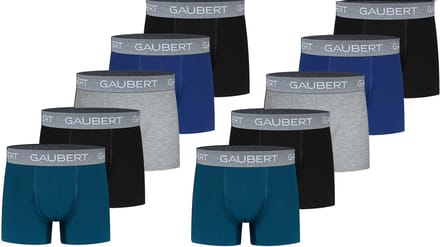 Gaubert - Heren Boxershorts 10-Pack - Multicolor Grey - premium katoen - Maat M