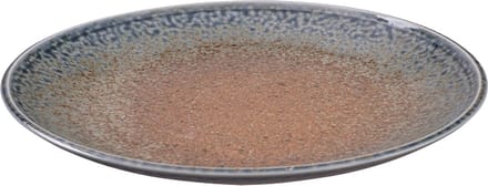 Tokyo Design Studio - Minoyaki - Bord - Blauw/Oranje 28.5 x 4 cm