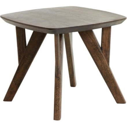 Light & Living Bijzettafel Quenza - Bruin - 44x44x36cm - Bohemian
