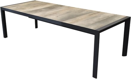 Anvaya dining tuintafel 194-254x100xH74 cm uitschuifbaar aluminium antraciet