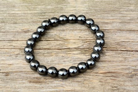 Hematiet - Magneet energie edelsteen kralen armband - 8 mm