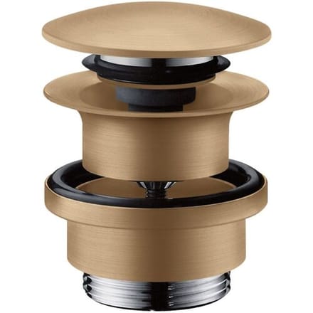 Hansgrohe drain set for basin and bidet mixer, push-open 51300000