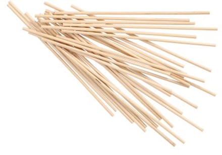 1000 Stokjes, hout pure Ø 3 mm · 15 cm