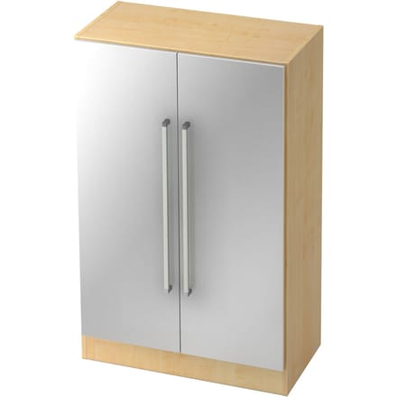 SIGNA G 7550 CE - Esdoorn/Zilver Chrome metaal handgreep