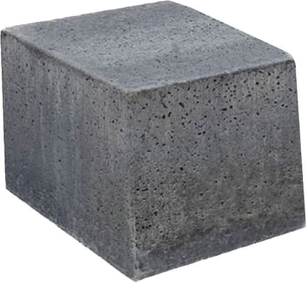 Zitelement antraciet 50 x 50 x 50 cm prijs per stuk Gardenlux