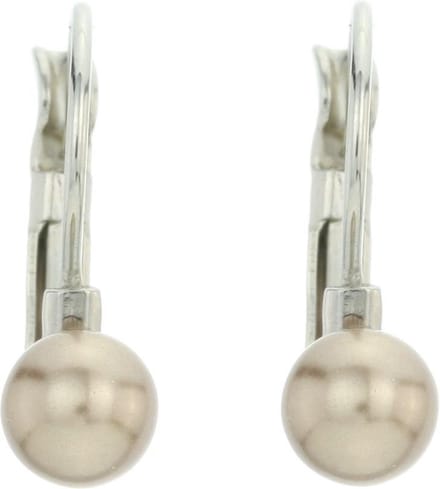 Behave - Champagne pareloorbellen 1.8cm - zachte elegante look