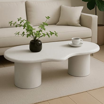 Milton & Oldbrook Salontafel 120 cm Utena Betonlook