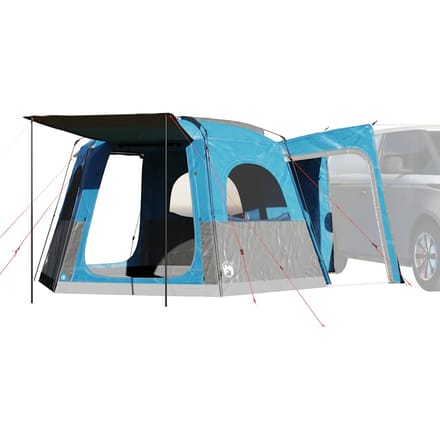 vidaXL - Autotent - 4-persoons - waterdicht - blauw