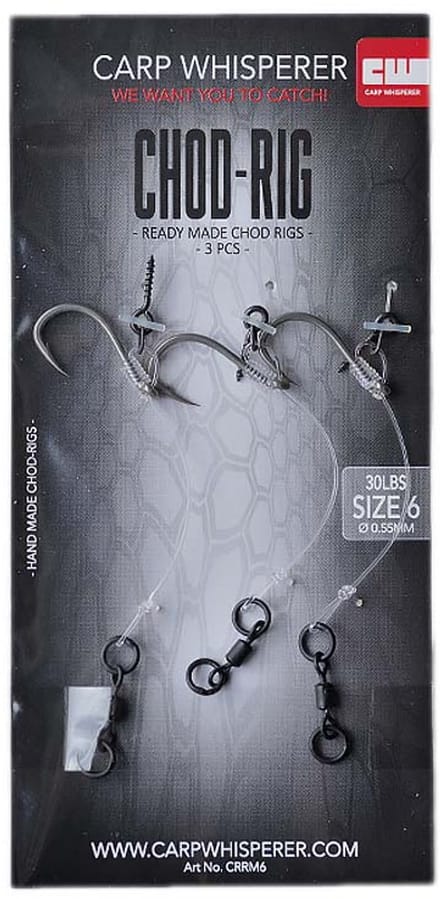 Carp Whisperer - Chod rig - Haak maat: 6 - 3 stuks